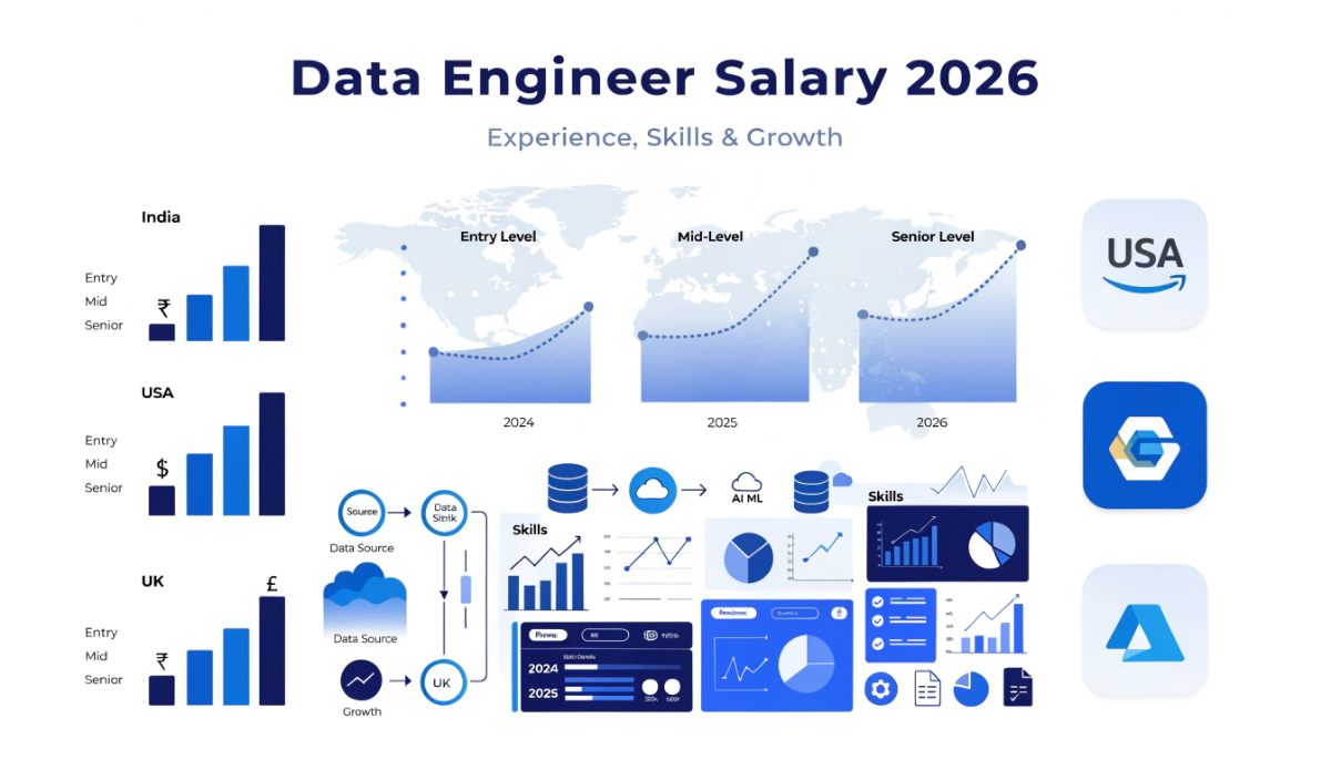 Data Engineer Salary in 2026: Experience, City and What Pushes Pay Higher
